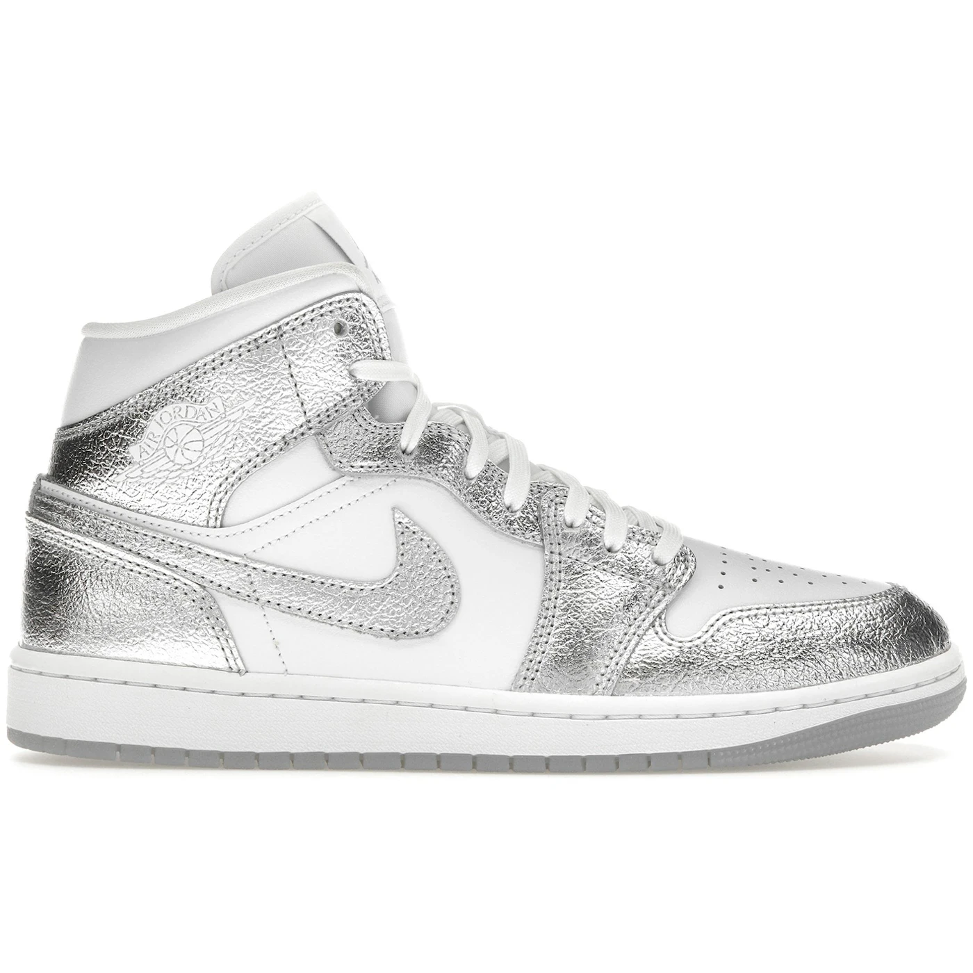 Jordan 1 Mid SE Metallic Silver (Women's)