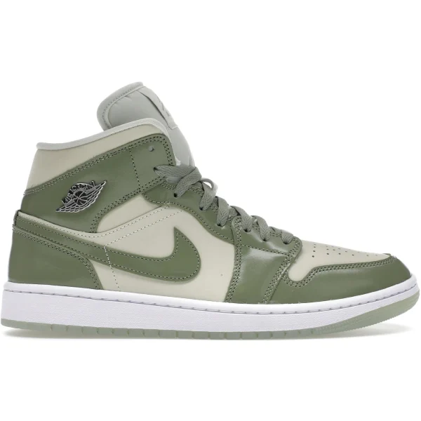 Jordan 1 Mid SE Sea Glass Oil Green (Women’s)