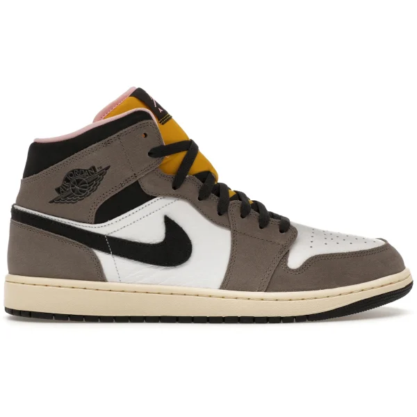 Jordan 1 Mid SE White Cave Stone