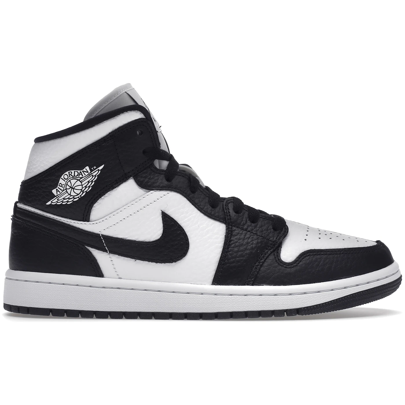 Jordan 1 Mid Split Black White (Women's)
