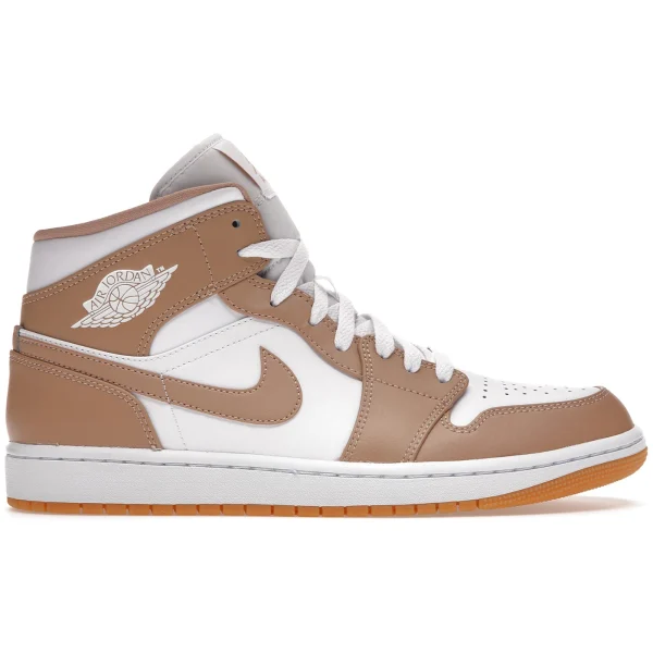 Jordan 1 Mid Tan Gum