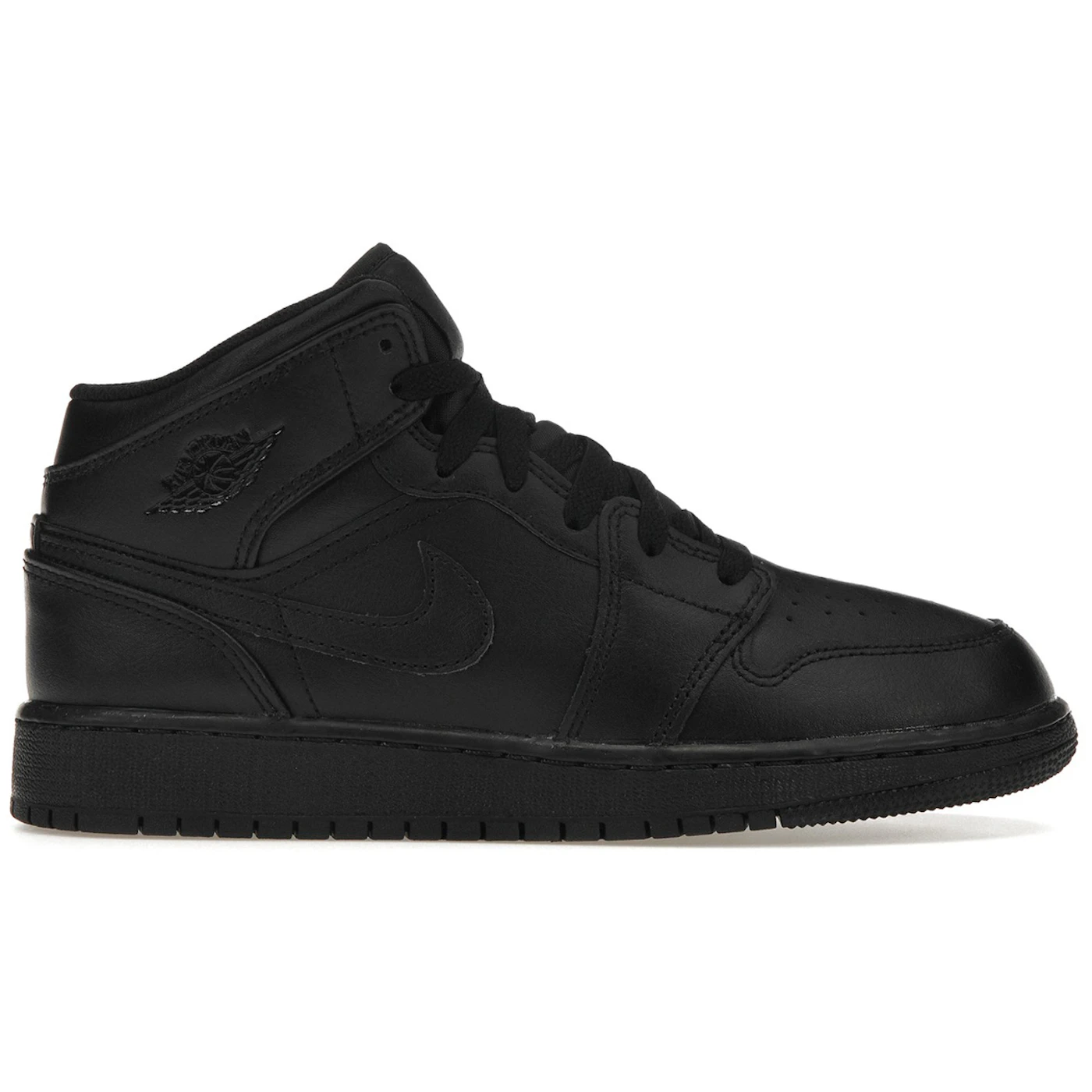 Jordan 1 Mid Triple Black (GS) 2 Jordan 1 Mid Triple Black (GS)