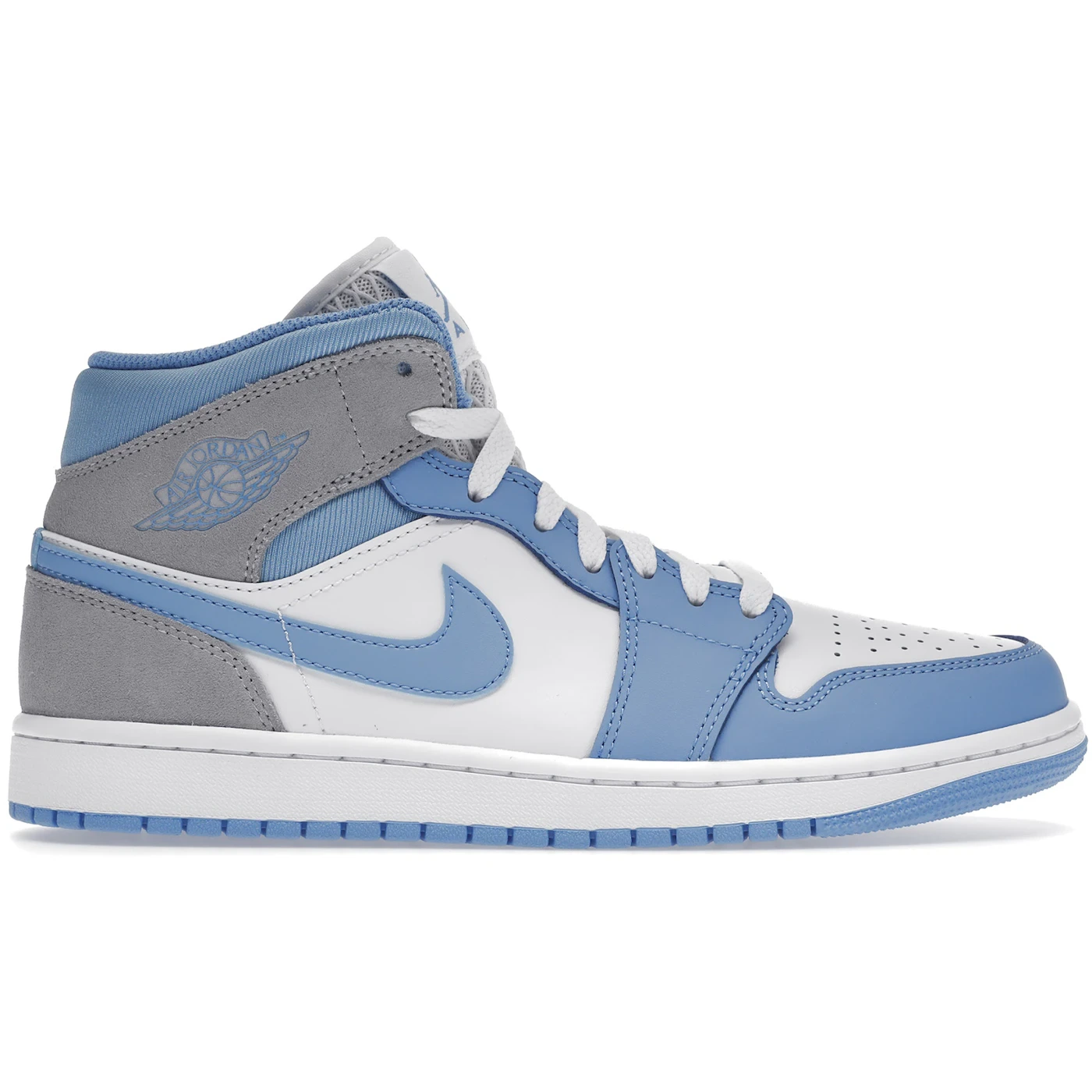 Jordan 1 Mid University Blue Grey 2 Jordan 1 Mid University Blue Grey