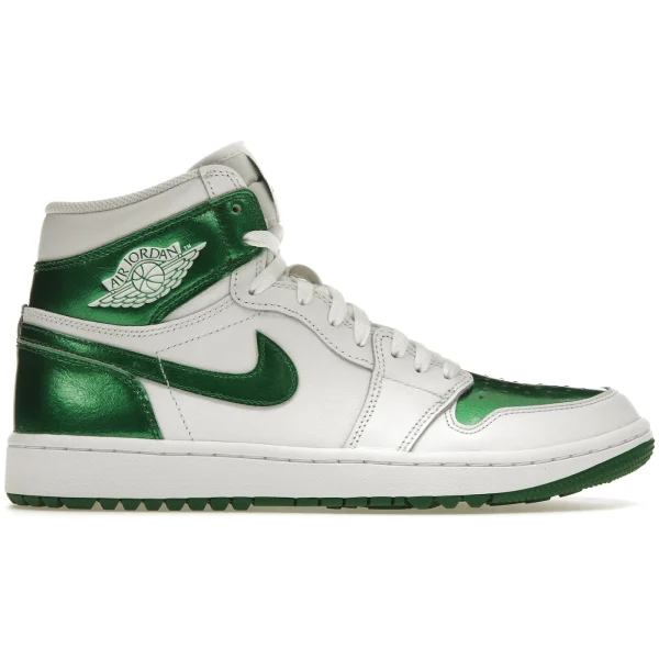 Jordan 1 Retro High Golf Metallic Green