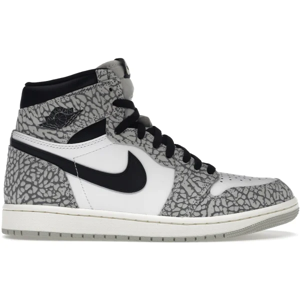 Jordan 1 Retro High OG White Cement