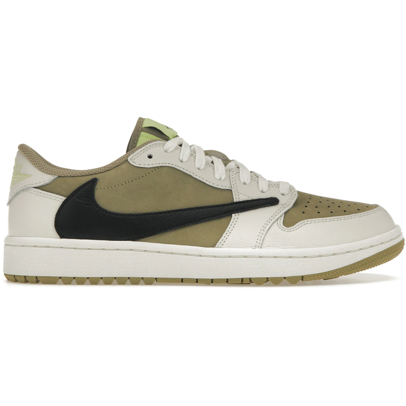 Jordan 1 Retro Low Golf Travis Scott Neutral Olive 2 Jordan 1 Retro Low Golf Travis Scott Neutral Olive