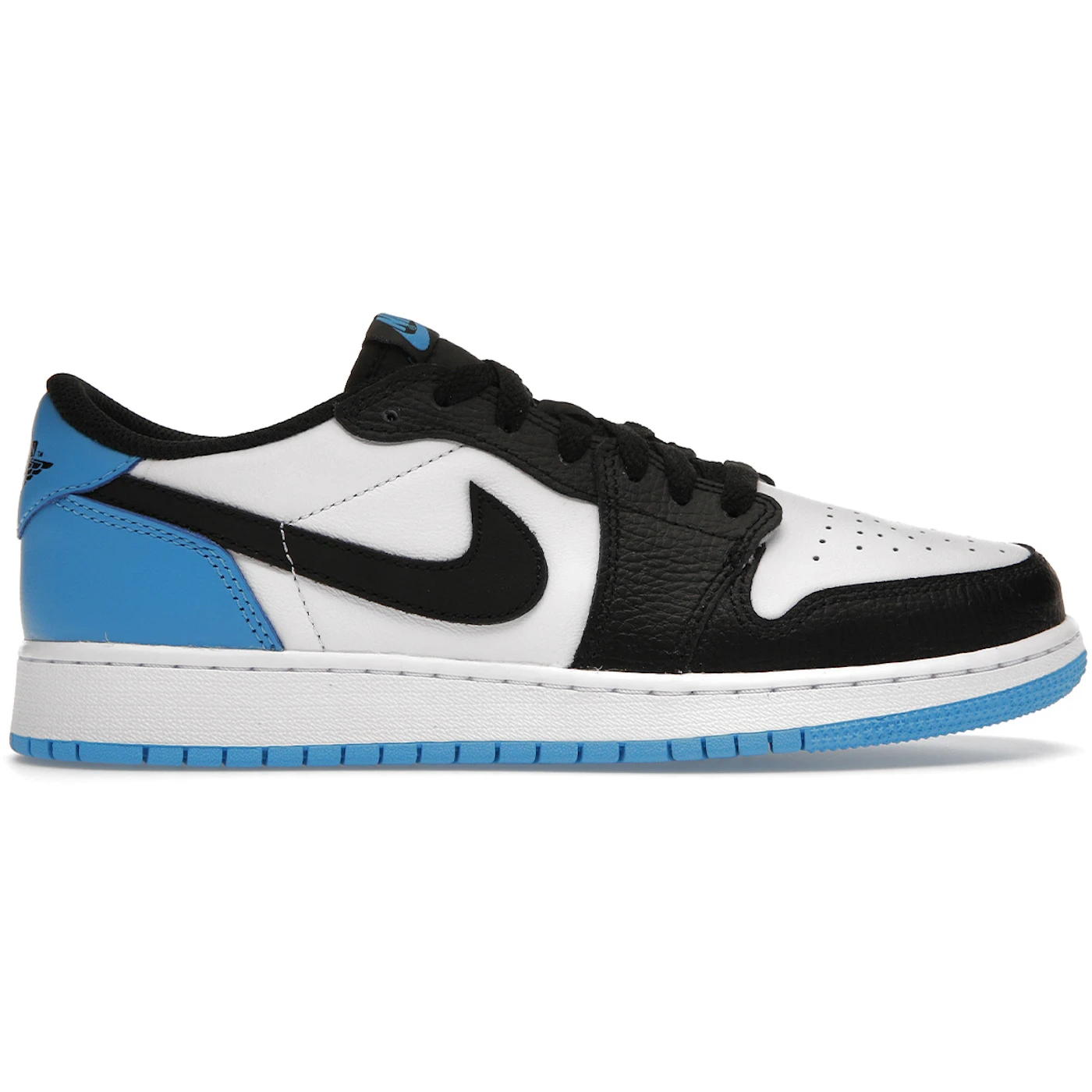 Jordan 1 Retro Low OG Black Dark Powder Blue (GS) 1 Jordan 1 Retro Low OG Black Dark Powder Blue (GS)