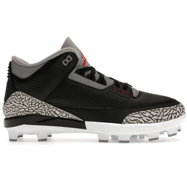 Jordan 3 Mid Retro MCS Black Cement