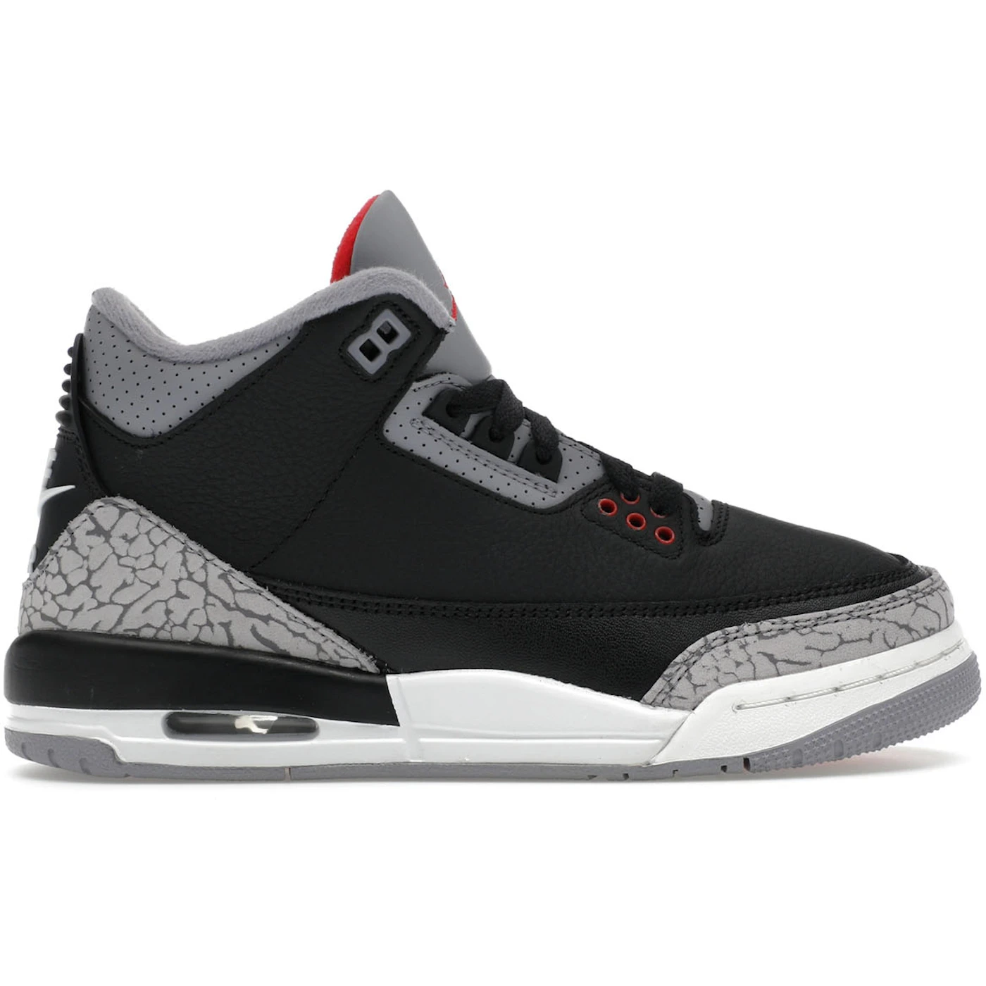 Jordan 3 Retro Black Cement (2024) (GS) 3 Jordan 3 Retro Black Cement (2024) (GS)