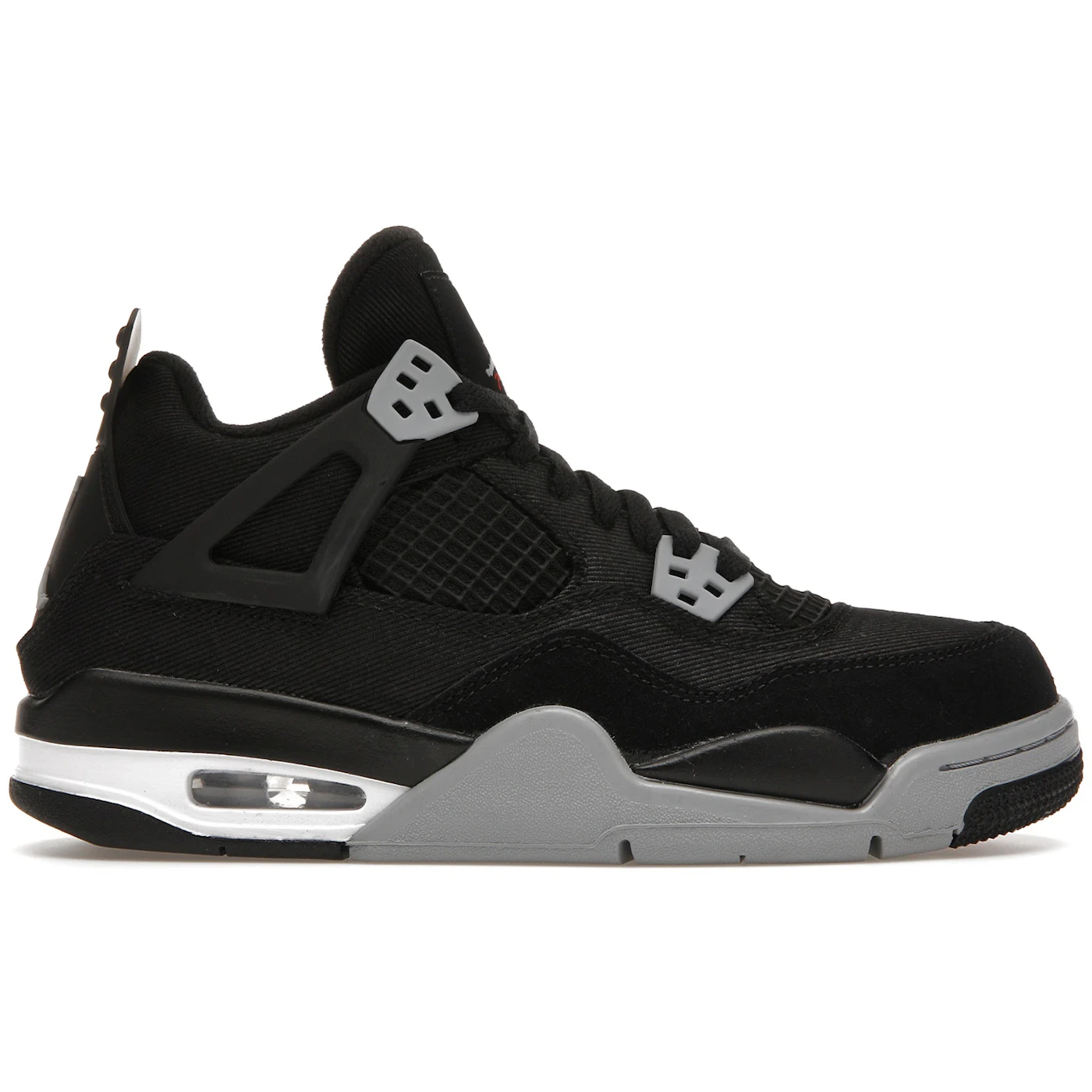 Jordan 4 Retro Black Canvas (GS) 2 Jordan 4 Retro Black Canvas (GS)