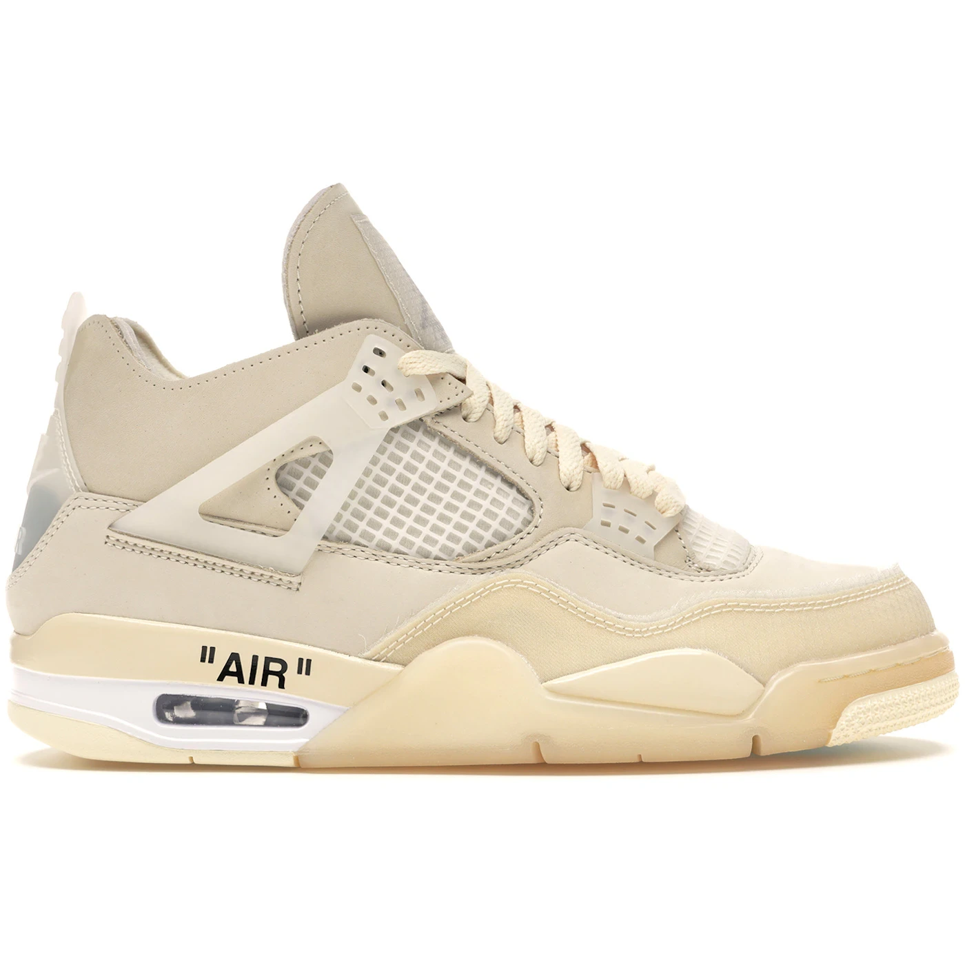 Jordan 4 Retro Off White Sail Womens 1