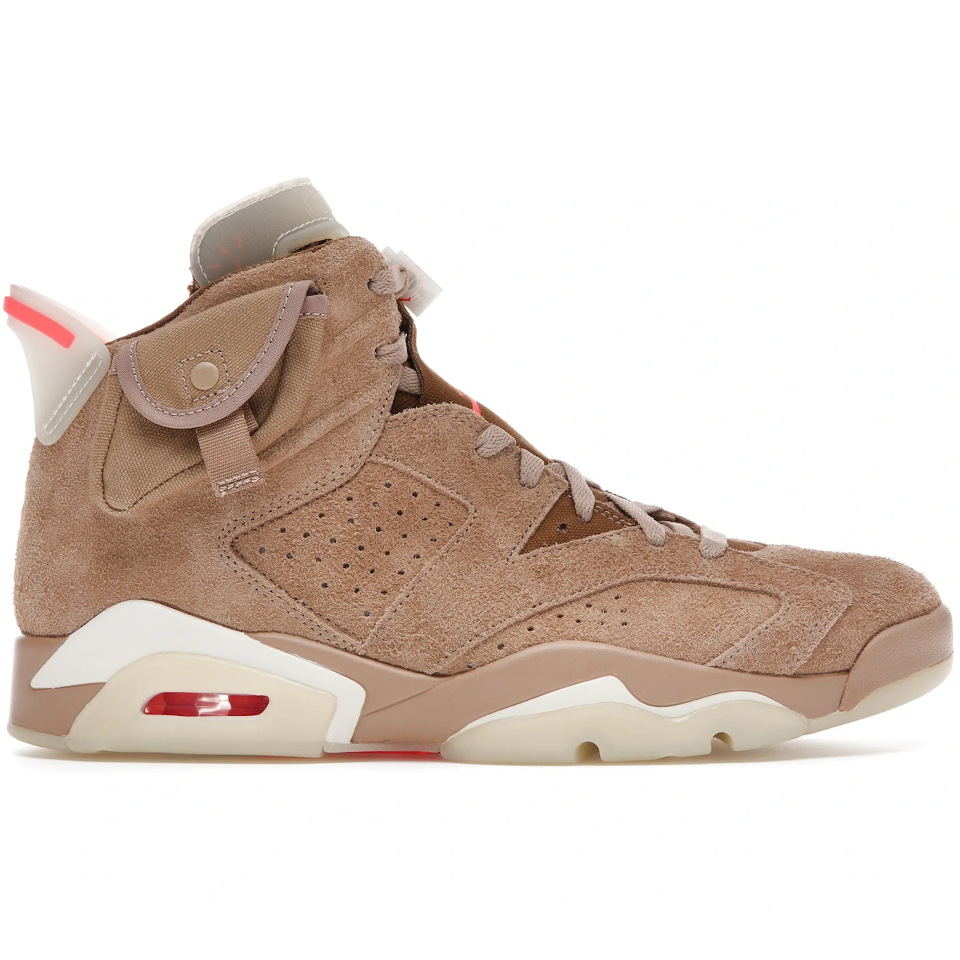 Jordan 6 Retro Travis Scott British Khaki 1 Jordan 6 Retro Travis Scott British Khaki