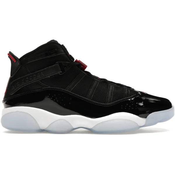 Jordan 6 Rings Black Gym Red