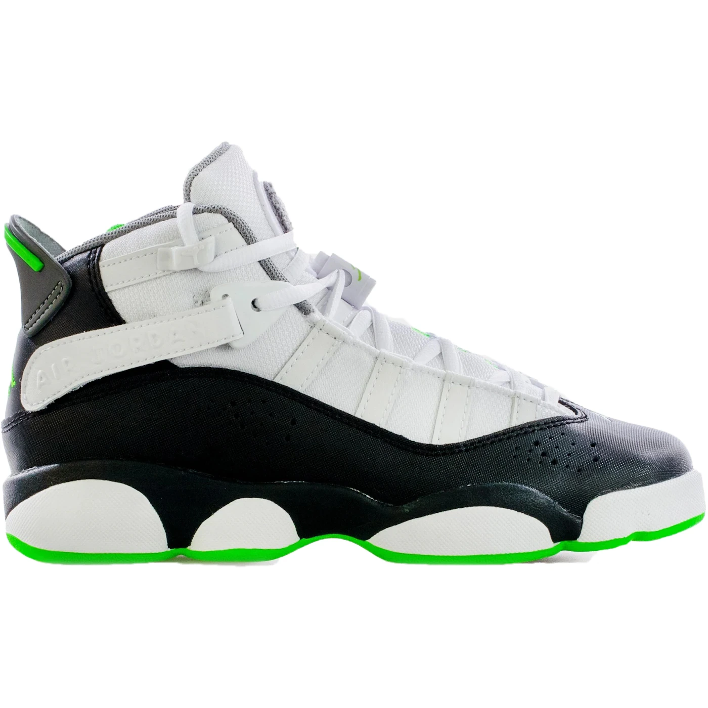 Jordan 6 Rings White Black Green (GS) 1 Jordan 6 Rings White Black Green (GS)
