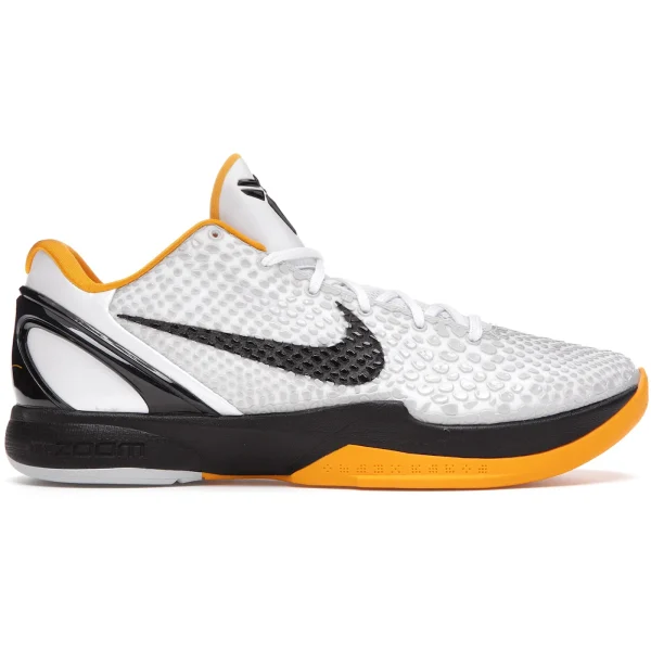 Kobe 6 Protro Playoff Pack White Del Sol