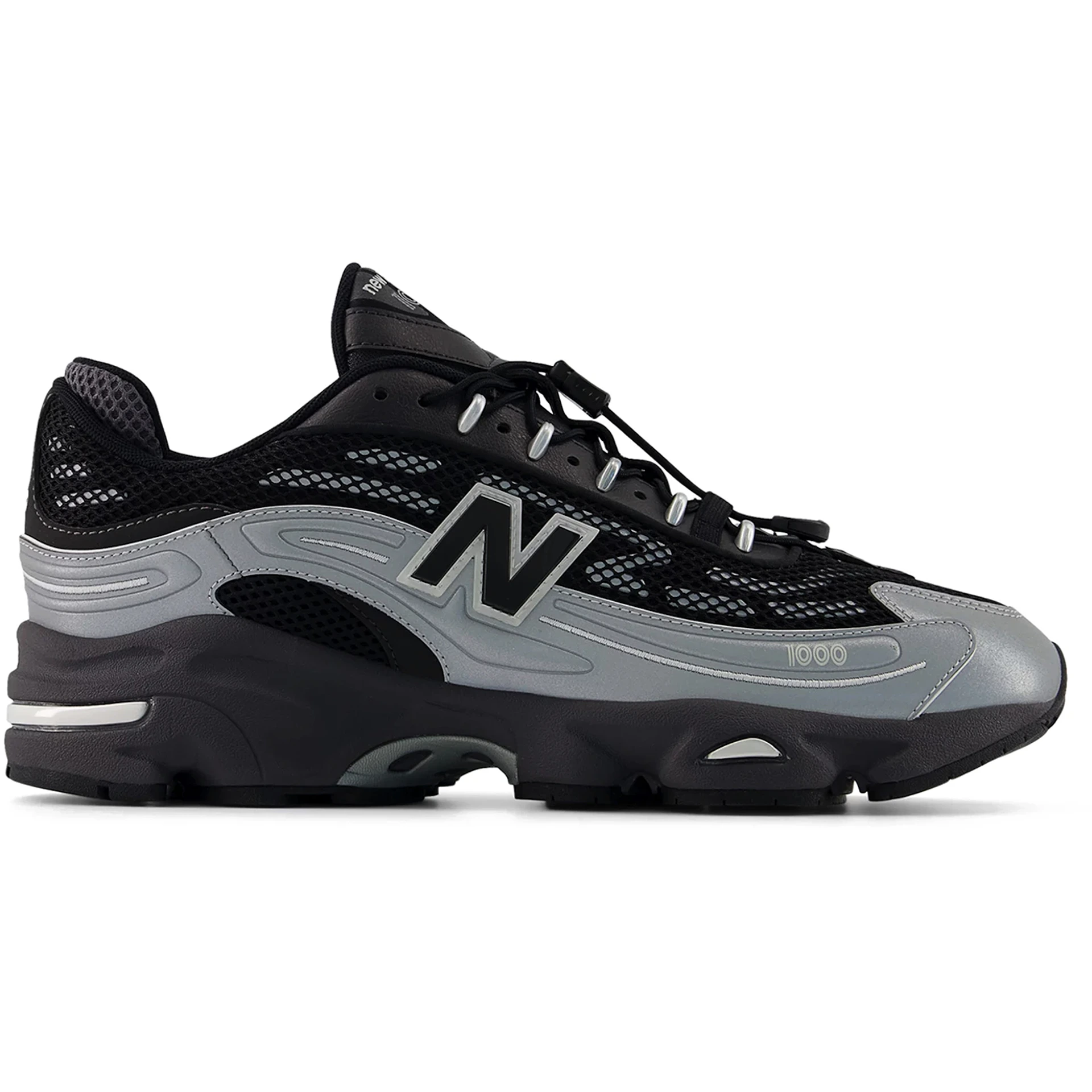 New Balance 1000G Silver Metallic Black 1 New Balance 1000G Silver Metallic Black