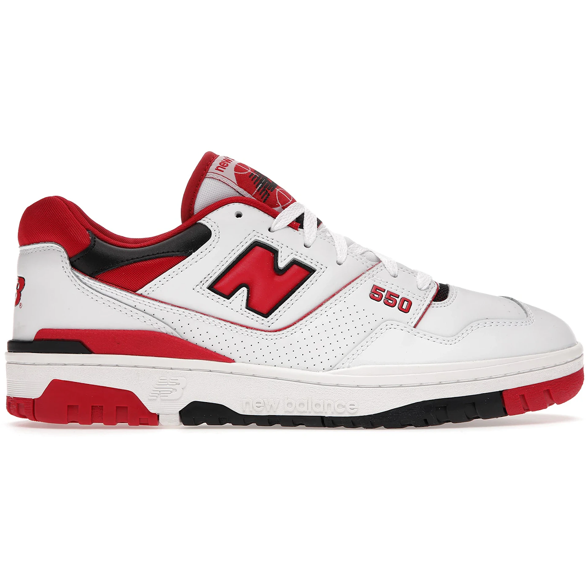 New Balance 550 White Red 1 New Balance 550 White Red