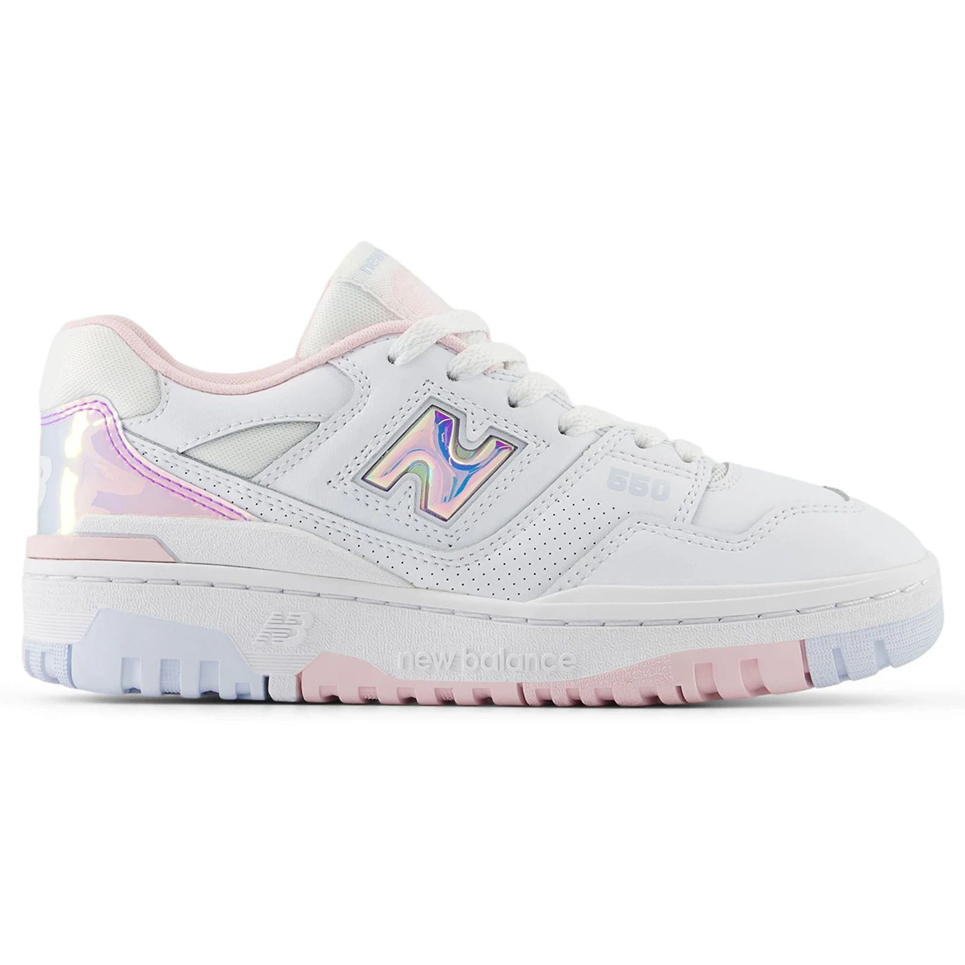New Balance 550 White Rose Sugar GS 1 2