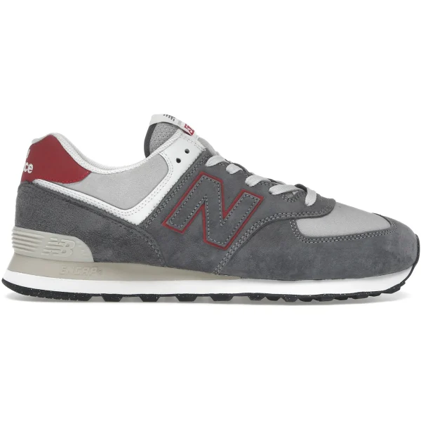 New Balance 574 Castlerock Team Red