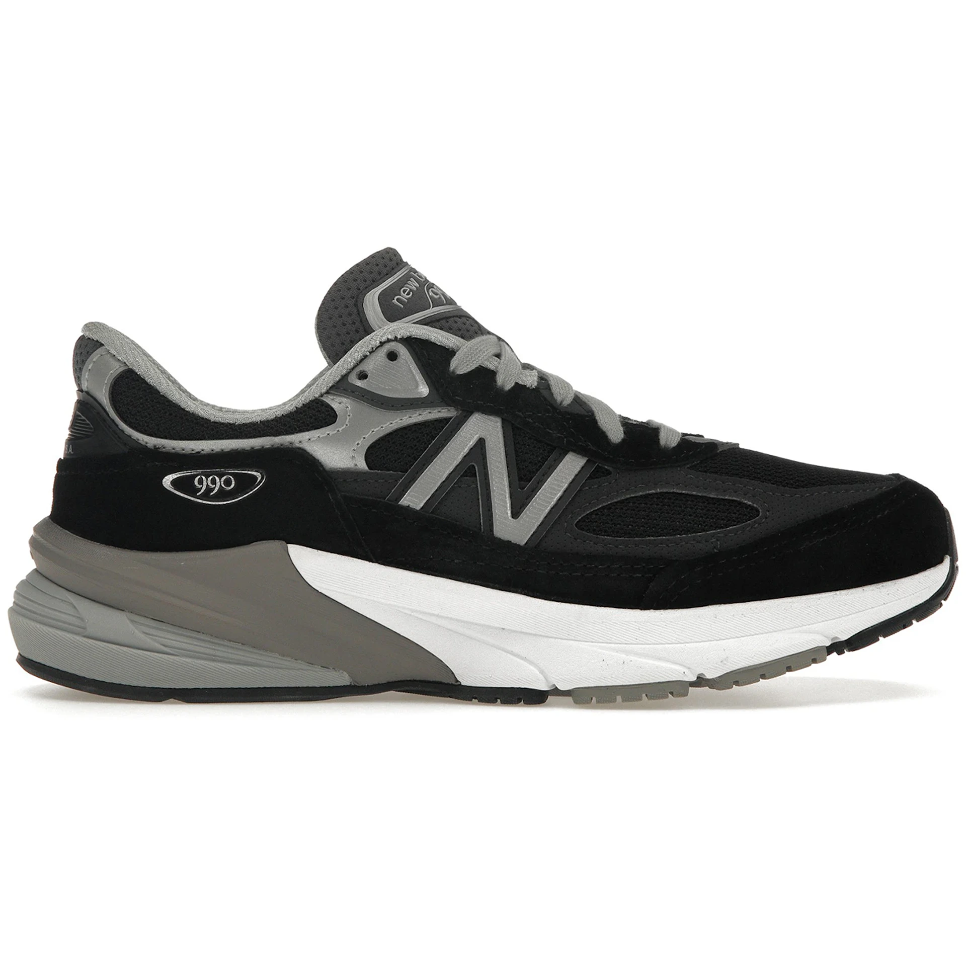 New Balance 990v6 MiUSA Black Grey White (Womens) 3 New Balance 990v6 MiUSA Black Grey White (Womens)