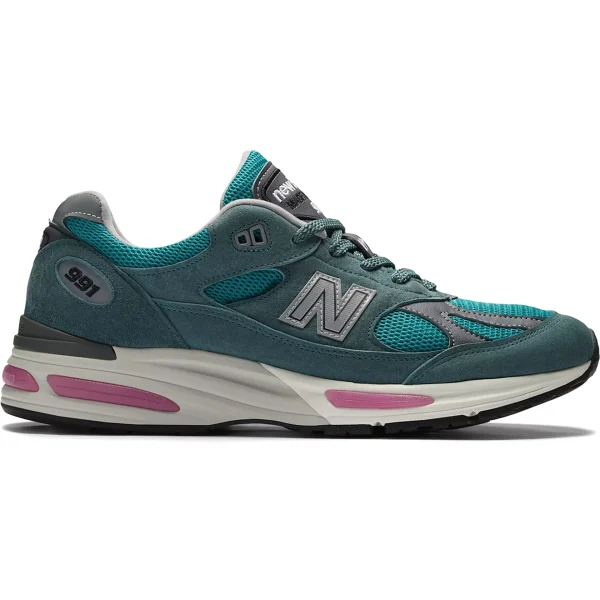 New Balance 991v2 MiUK Porcelain Green