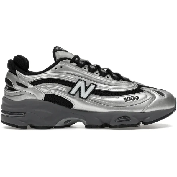 New Balance 1000 Black Silver Metallic