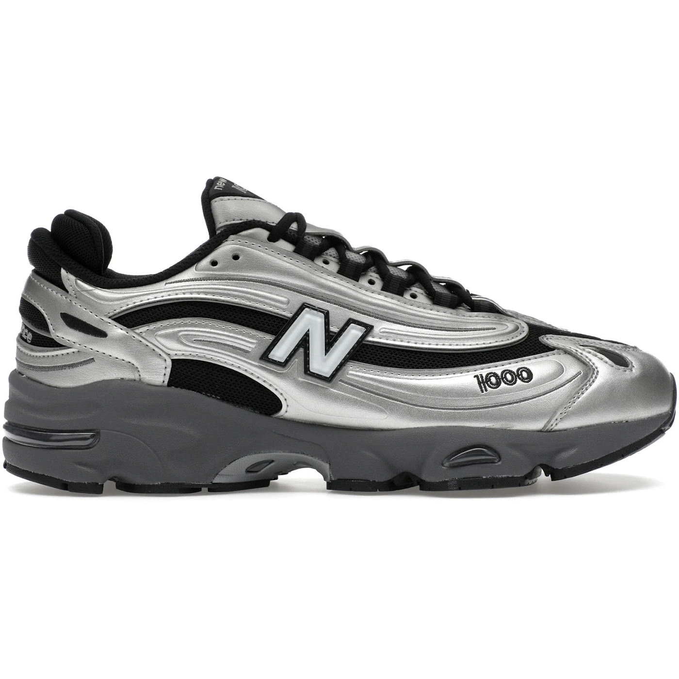 New Balance 1000 Black Silver Metallic