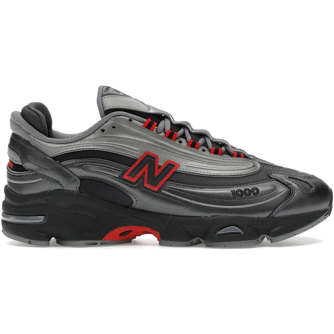 New Balance 1000 Black True Red Snipes Exclusive 1 3