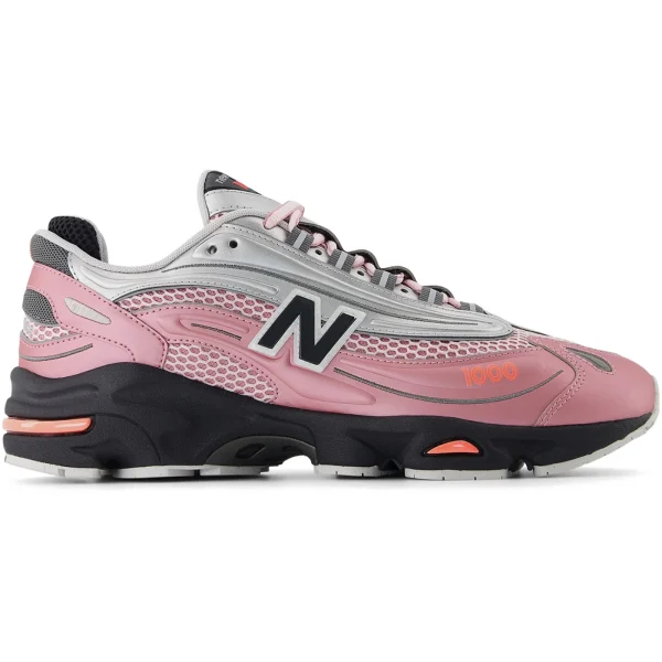New Balance 1000 Pink Metallic Silver
