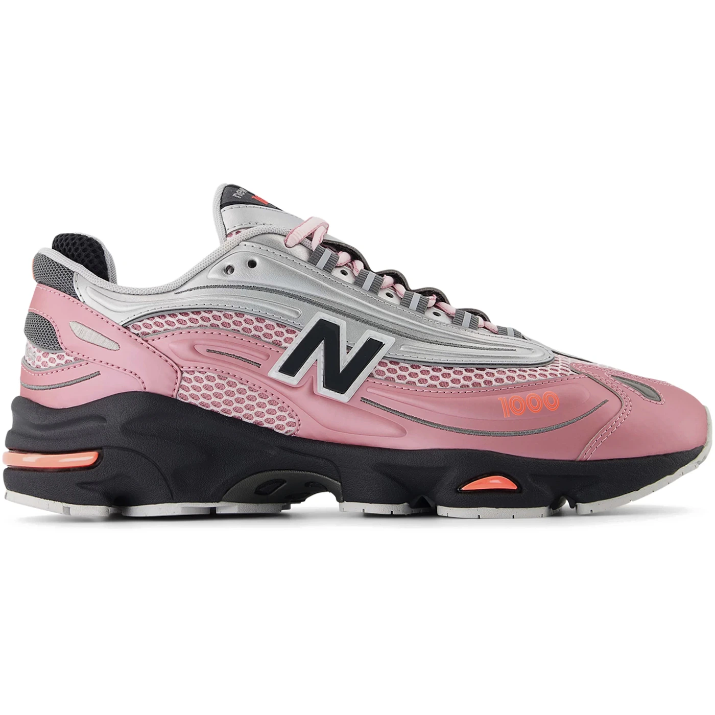 New Balance 1000 Pink Metallic Silver