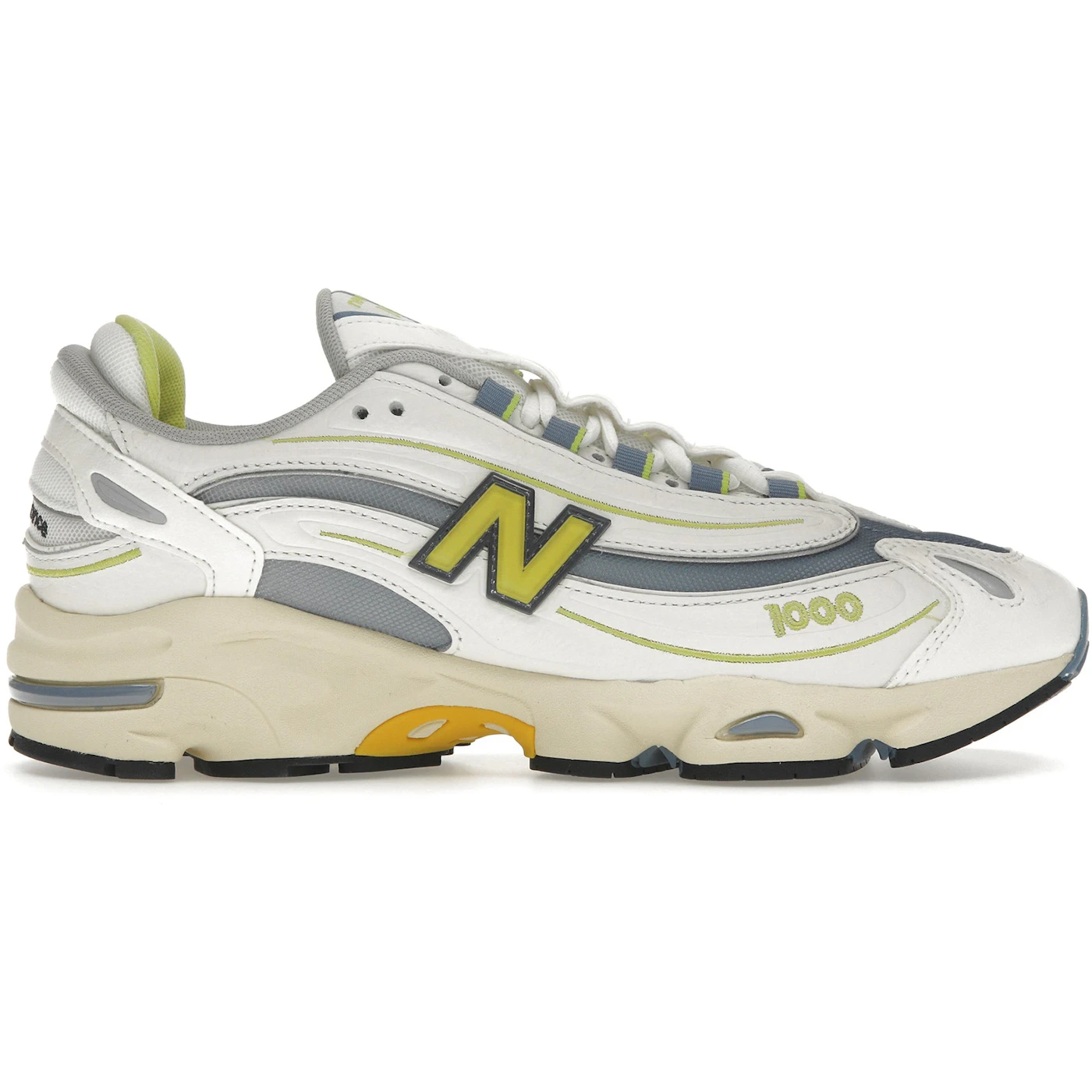 New Balance 1000 Sea Salt Heron Blue 2 New Balance 1000 Sea Salt Heron Blue