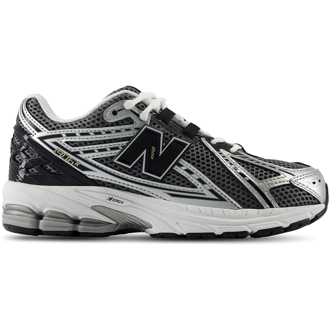 New Balance 1906R Silver Metalic Black (GS) 2 New Balance 1906R Silver Metalic Black (GS)