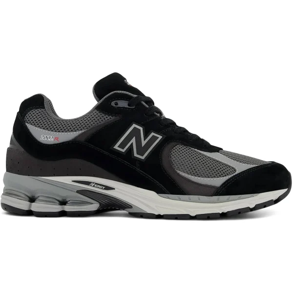 New Balance 2002R Black Castlerock Grey