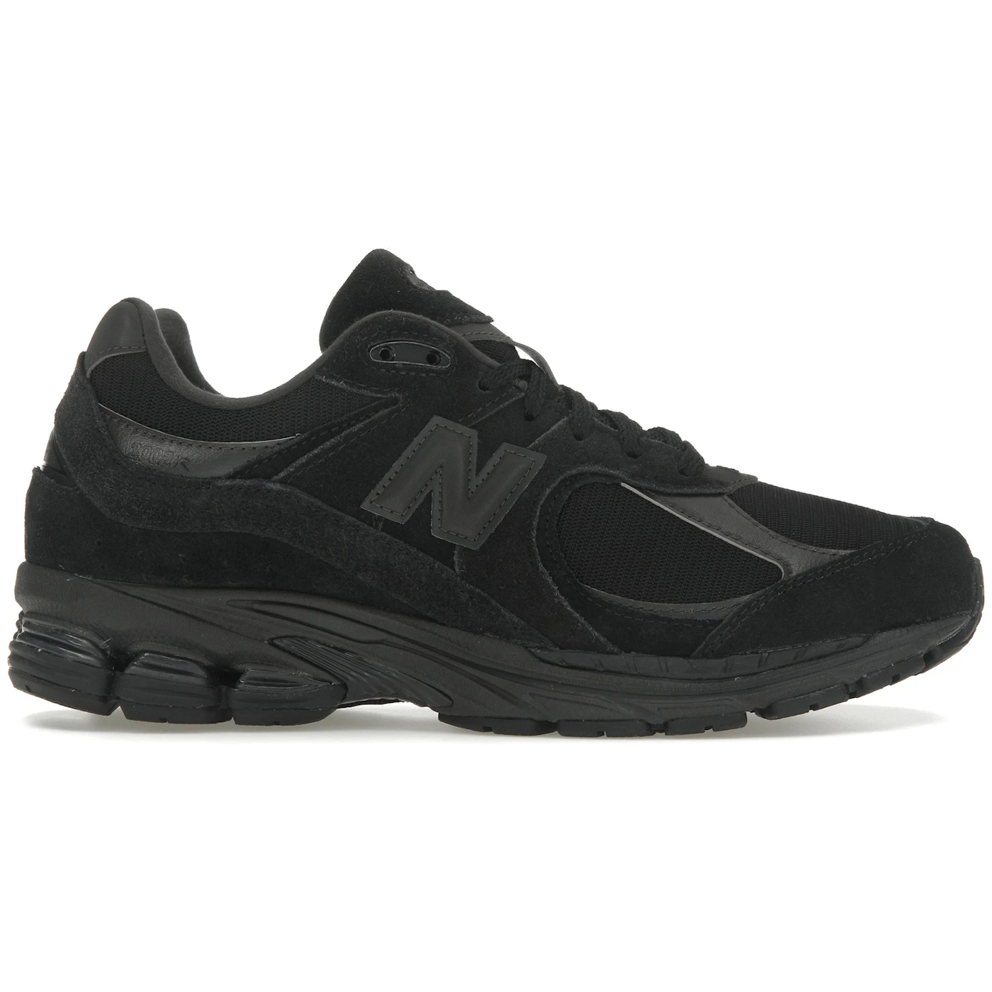 New Balance 2002R Triple Black Suede 1 New Balance 2002R Triple Black Suede