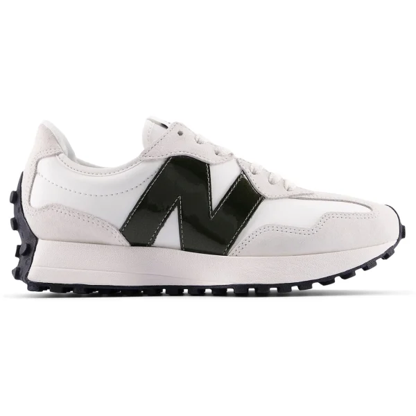 New Balance 327 White Dark Green (Women&rsquo;s)