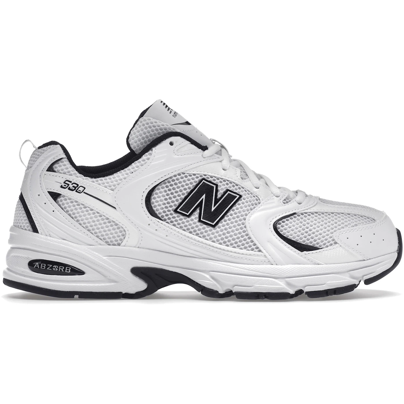 New Balance 530 White Black Details
