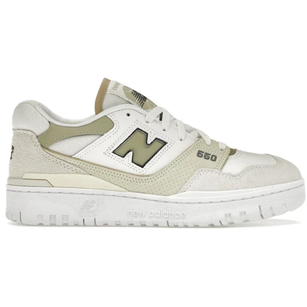 New Balance 550 Sea Salt Olive (Women&rsquo;s)