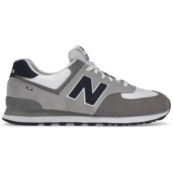 New Balance 574 Grey White Navy