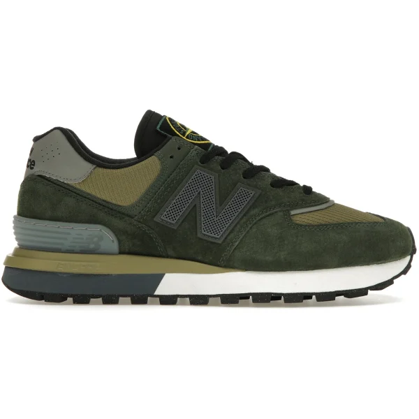 New Balance 574 Legacy Stone Island Dark Green