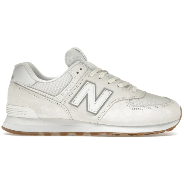 New Balance 574 Sea Salt White Concrete