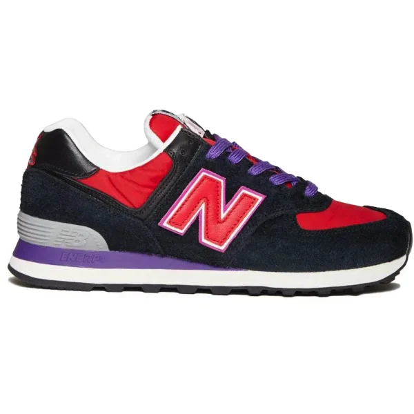New Balance 574 Stray Rats Black Red