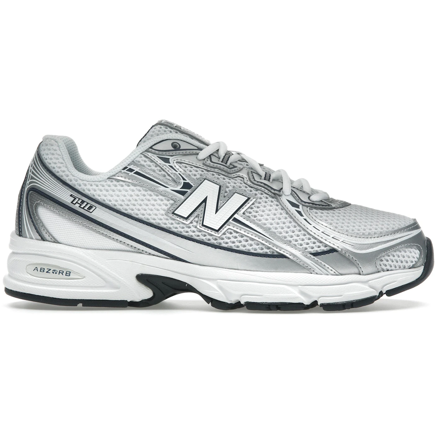 New Balance 740v2 White Shadow Grey Navy