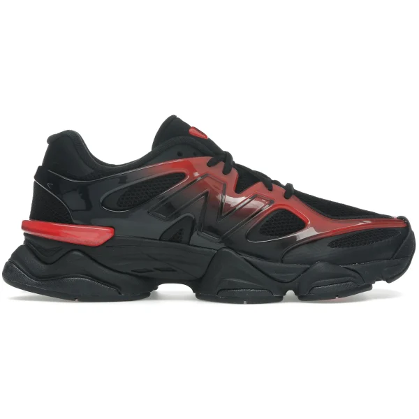 New Balance 9060 Black Red Gradient