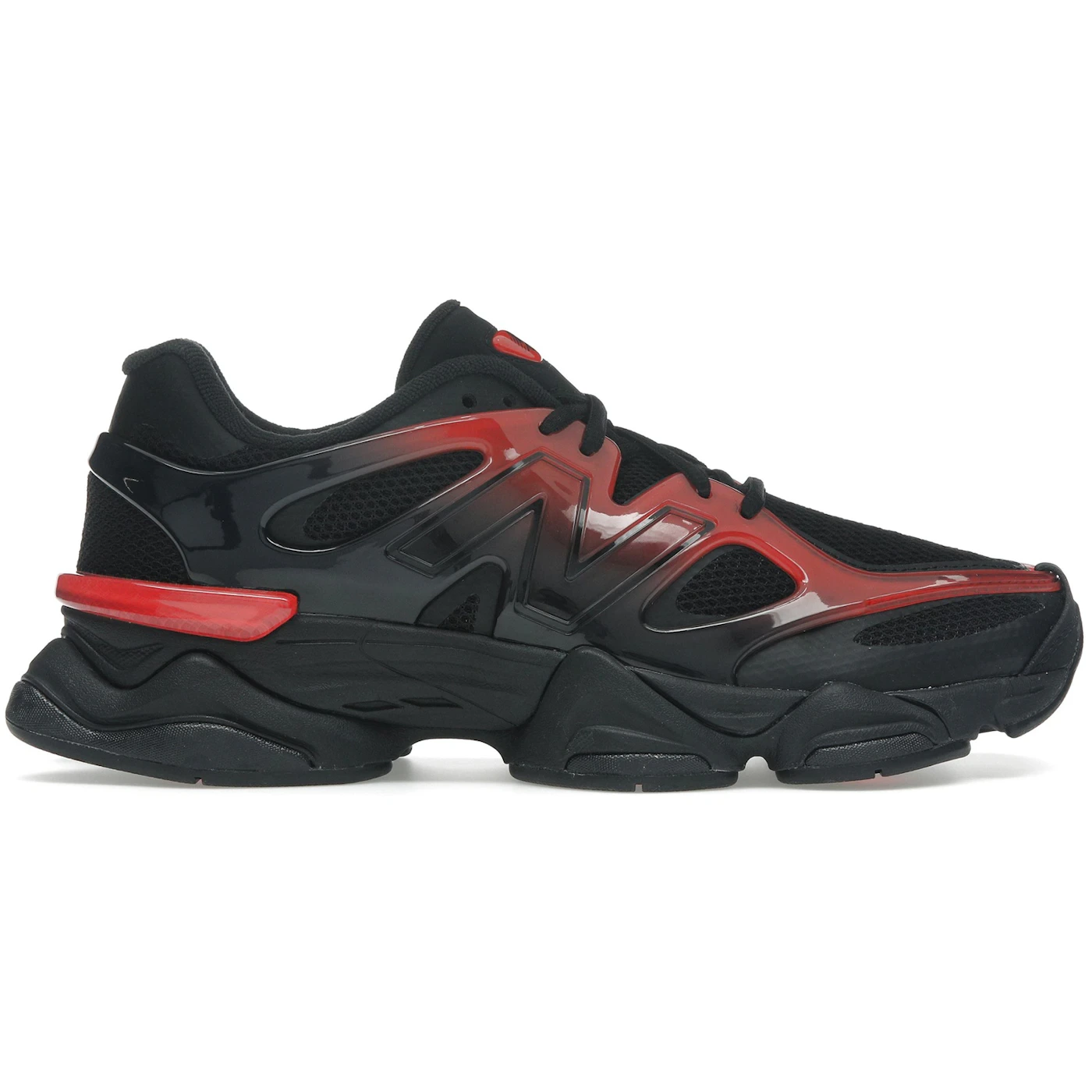 New Balance 9060 Black Red Gradient