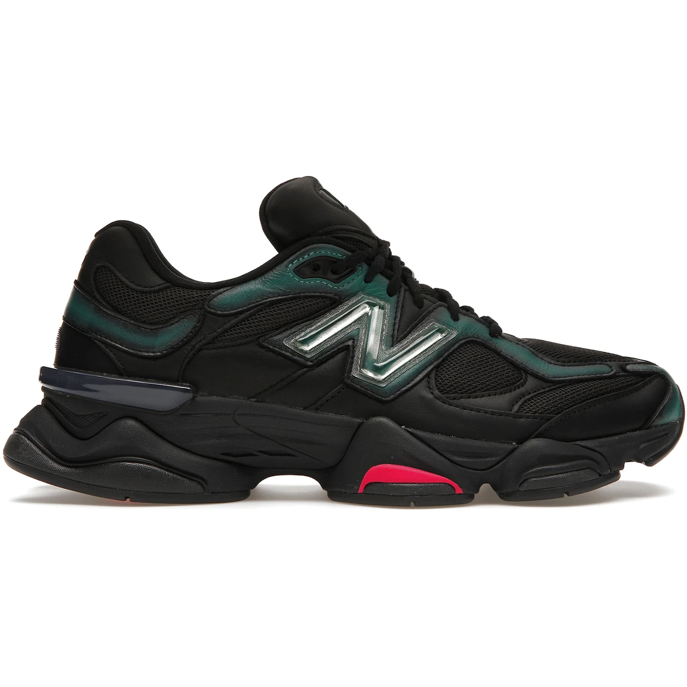 New Balance 9060 Mowalola Burglarwear Black Teal Pink 1 4