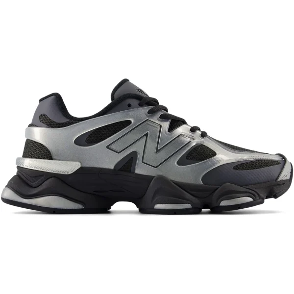 New Balance 9060 X Silver Metallic Black Cement