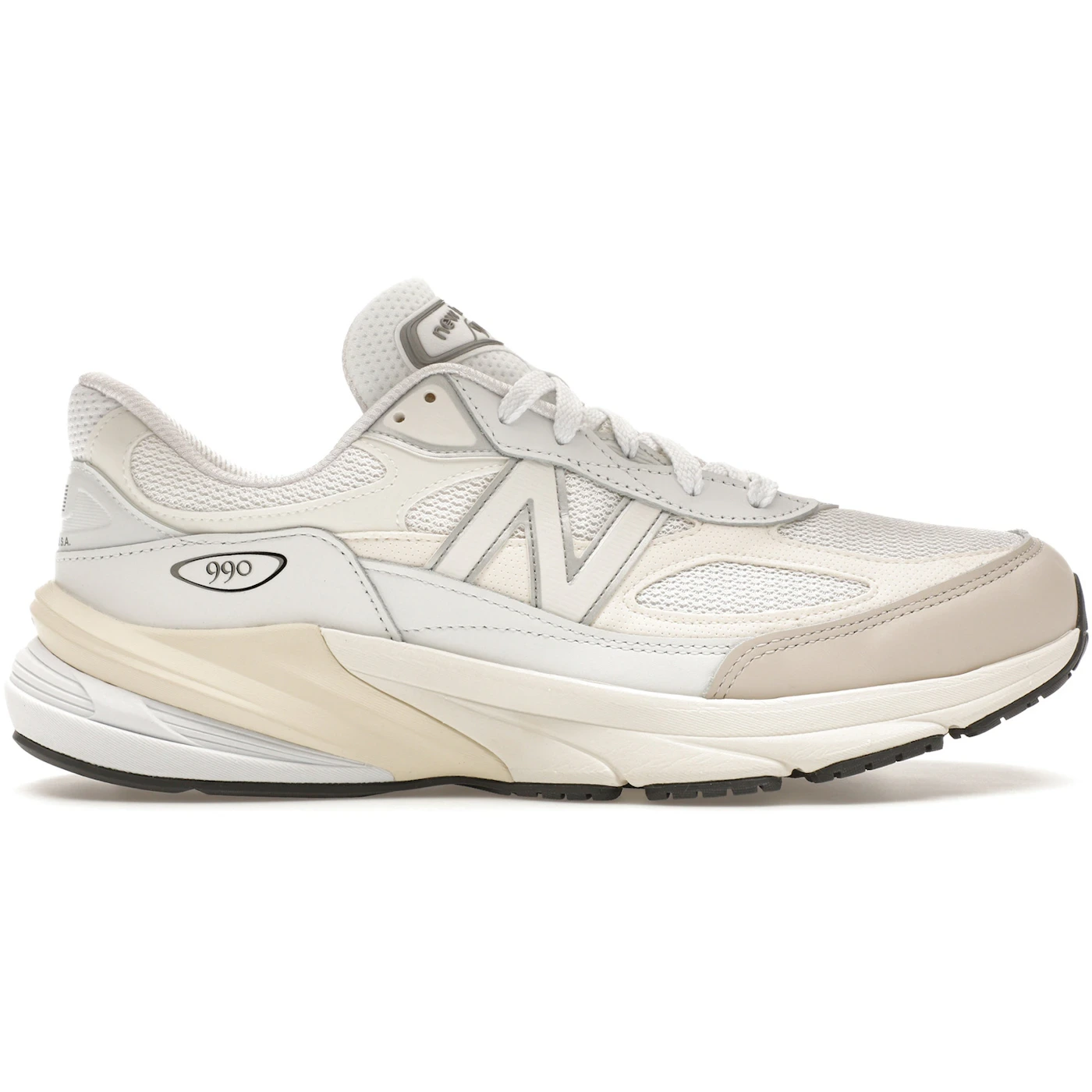 New Balance 990v6 MiUSA White Sea Salt 2 New Balance 990v6 MiUSA White Sea Salt 1 2