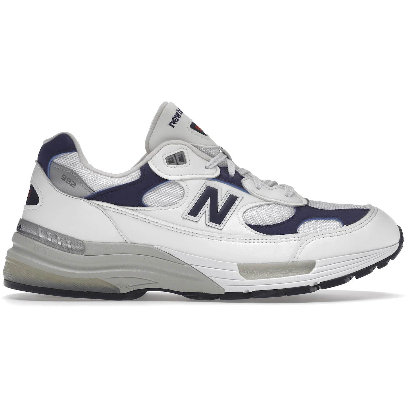 New Balance 992 White Navy 3 New Balance 992 White Navy