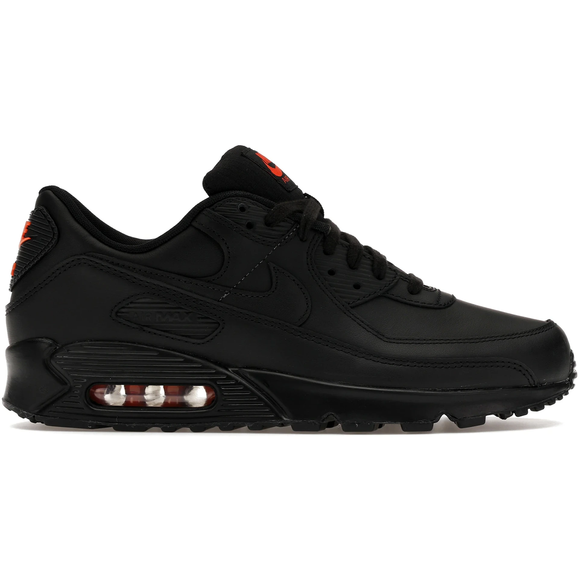 Nike Air Max 90 Black Safety Orange 2 Nike Air Max 90 Black Safety Orange