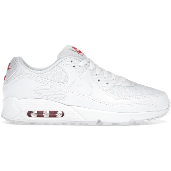 Nike Air Max 90 White Light Crimson